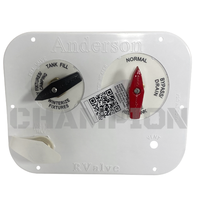 RV Anderson RValve Water Service Panel 08734080