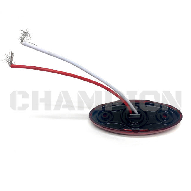 Thor RV LED Clearance Light Red Oval 08420435 | Champion RV Parts