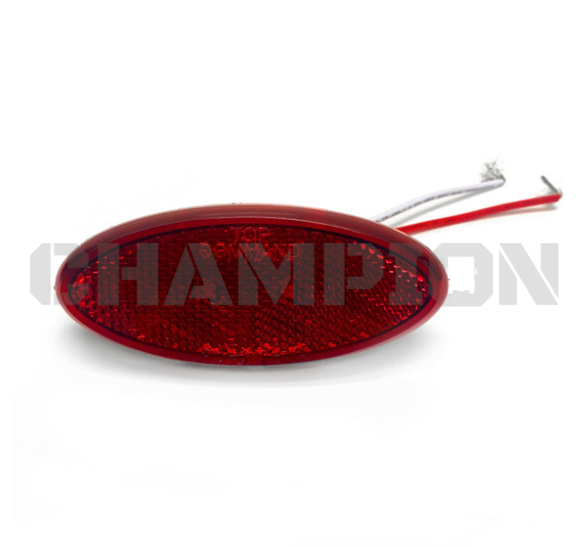 Thor RV LED Clearance Light Red Oval 08420435 | Champion RV Parts