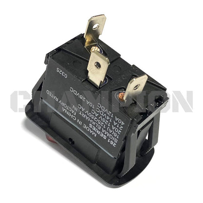 Thor RV On/Off Switch, Black & Red 08657510 | Champion RV Parts