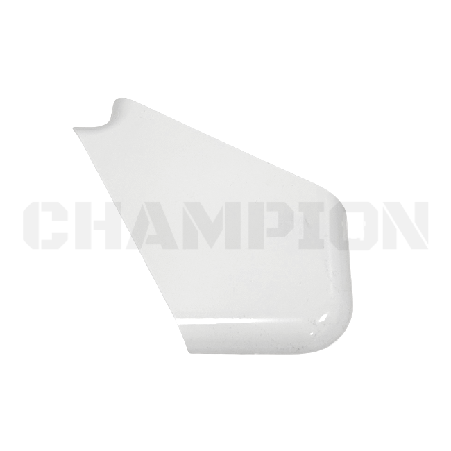 RV Exterior Slide-Out Corner Cap White 08657520, #0129104