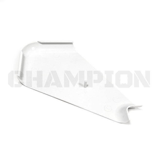 RV Exterior Slide-Out Corner Cap White 08657520, #0129104