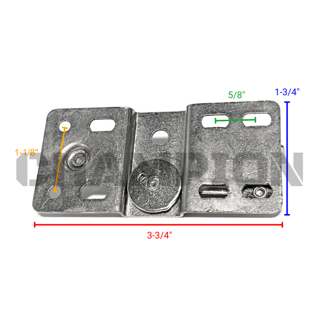 Thor RV Tip Out Tray Hinge Pair 08657521 | Champion RV Parts