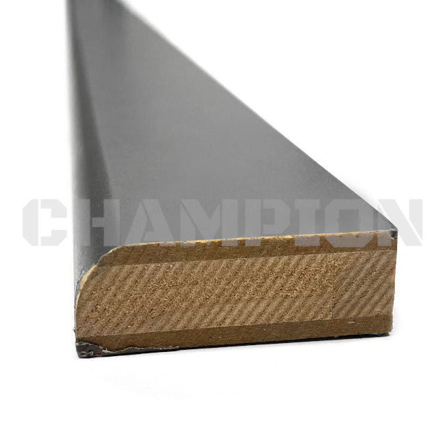 Thor RV Stile Trim 2" x 96", Urban Gray, Rounded Edge 08684985 | Champion RV Parts