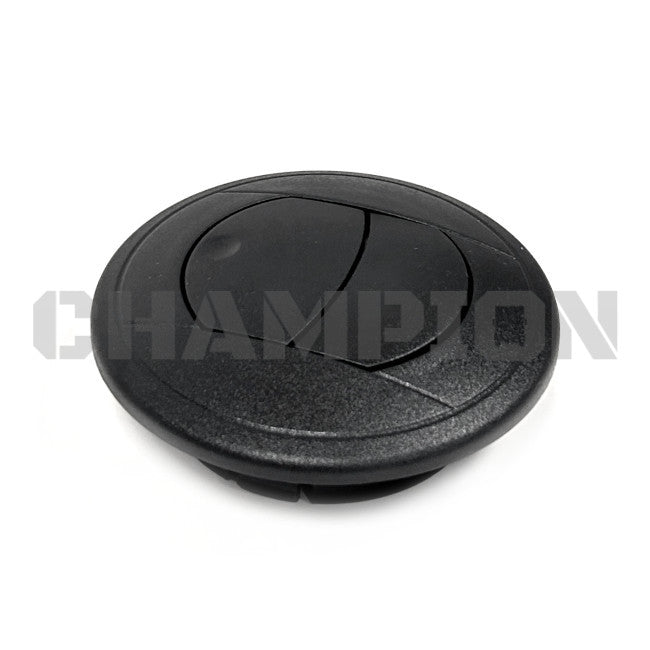 Thor RV Round Louver 2.5" Vent Adjustable Black 08684988 | Champion RV Parts