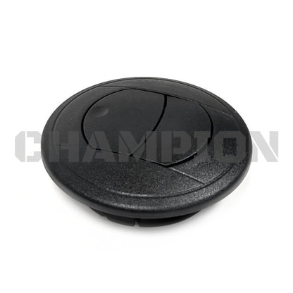 Thor RV Round Louver 2.5" Vent Adjustable Black 08684988 | Champion RV Parts