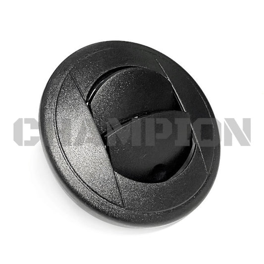 Thor RV Round Louver 2.5" Vent Adjustable Black 08684988 | Champion RV Parts