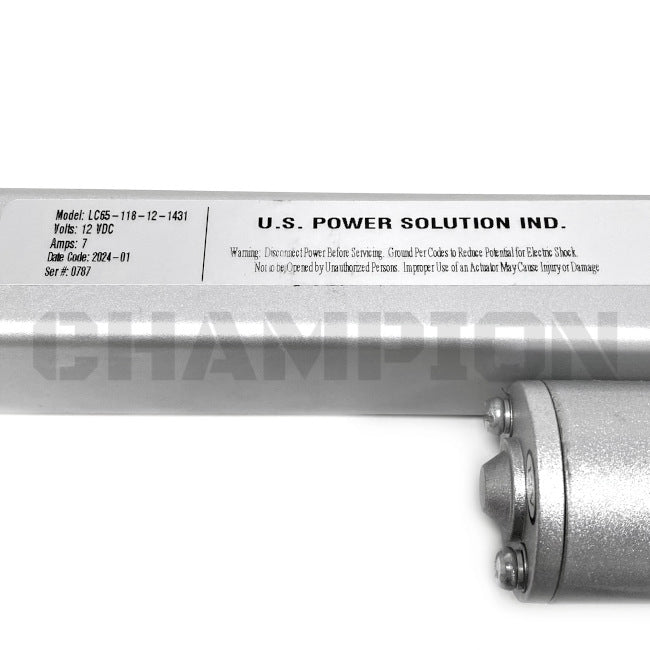 Thor RV 12V Step / Bunk Actuator LC65-118-12-1431 | Champion RV Parts