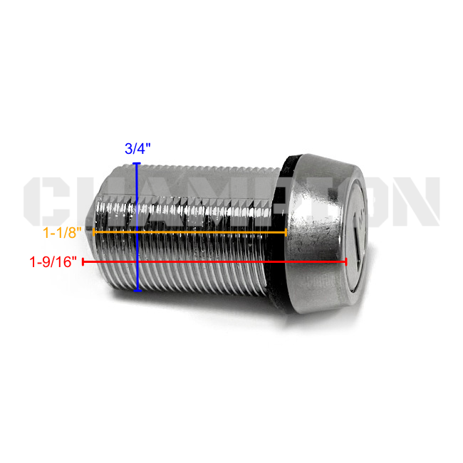 Thor RV 1-1/8" Cylinder Lock w/ G391 Key 08685924 | Champion RV Parts