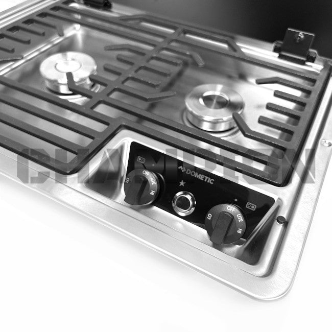 Thor RV Dometic Two-Burner Stove Top 50216G / D21-SECG | Champion RV Parts