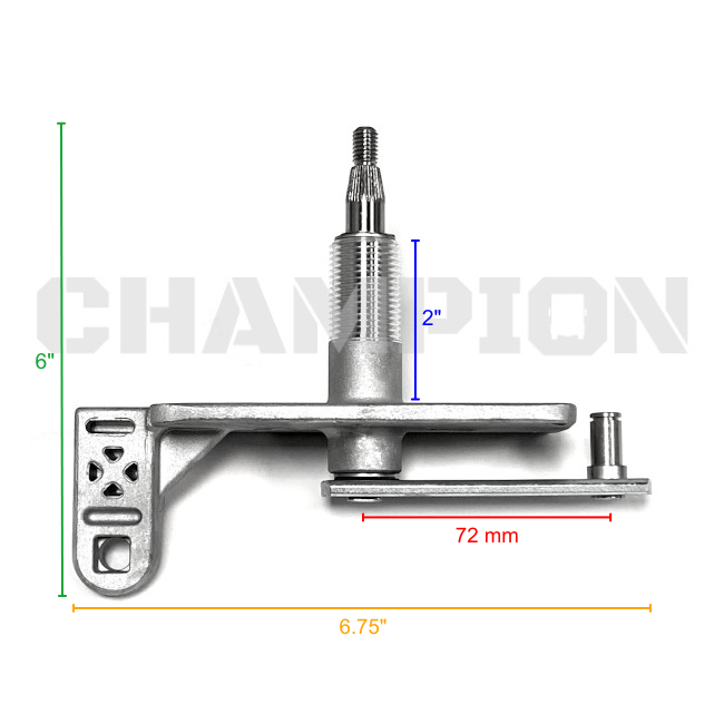 Thor RV Wiper Pivot Shaft Assembly 72mm 0425401 | Champion RV Parts