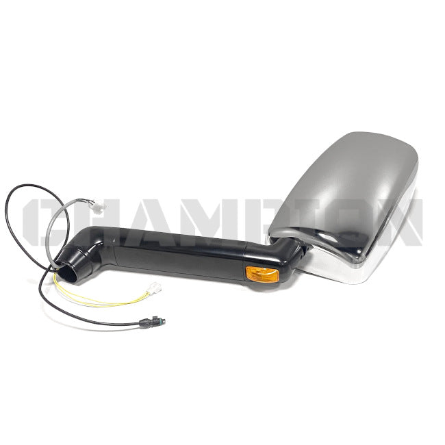 Thor RV Velvac Euromax Mirror Head Heated, Driver (LH), Chrome & Black 08734318 | Champion RV Parts