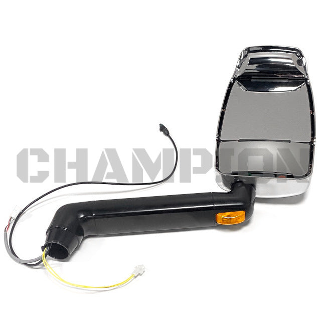 Thor RV Velvac Euromax Mirror Head Heated, Passenger (RH), Chrome & Black 08734319 | Champion RV Parts