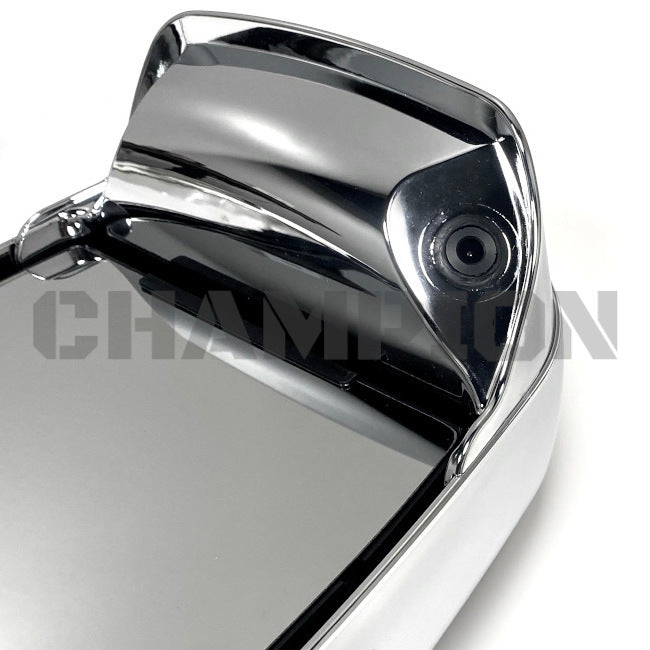 Thor RV Velvac Euromax Mirror Head Heated, Passenger (RH), Chrome & Black 08734319 | Champion RV Parts