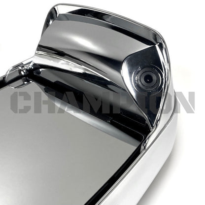 Thor RV Velvac Euromax Mirror Head Heated, Passenger (RH), Chrome & Black 08734319 | Champion RV Parts
