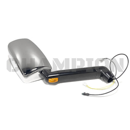 Thor RV Velvac Euromax Mirror Head Heated, Passenger (RH), Chrome & Black 08734319 | Champion RV Parts