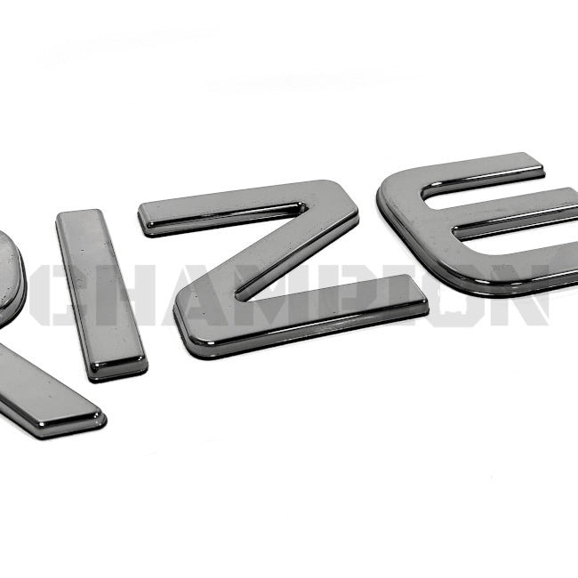 Thor Rize RV Logo Decal 11" x 4" Chrome 0475003 | Champion RV Parts