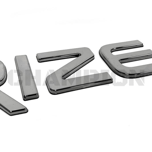 Thor Rize RV Logo Decal 11" x 4" Chrome 0475003 | Champion RV Parts