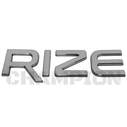 Thor Rize RV Logo Decal 11" x 4" Chrome 0475003 | Champion RV Parts
