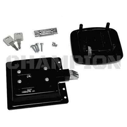 Thor RV Baggage Door Lock Assembly GL391 Black 0409414 | Champion RV Parts