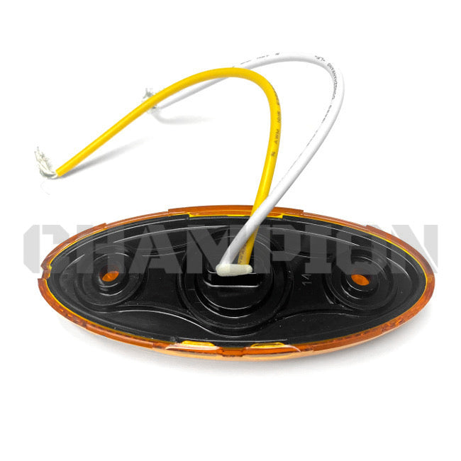 Thor RV LED Clearance Light Amber Oval 08420434 | Champion RV Parts