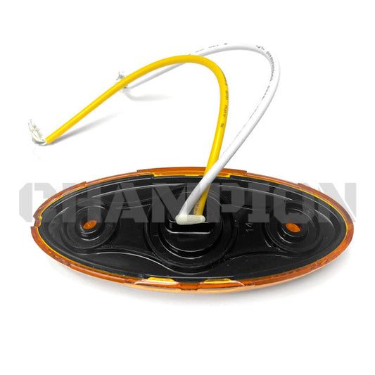 Thor RV LED Clearance Light Amber Oval 08420434 | Champion RV Parts